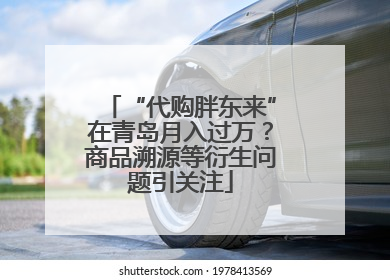 “代购胖东来”在青岛月入过万？商品溯源等衍生问题引关注