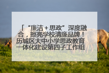 “廉洁＋思政”深度融合，擦亮学校清廉品牌！历城区大中小学思政教育一体化建设第四子工作组举行共建活动