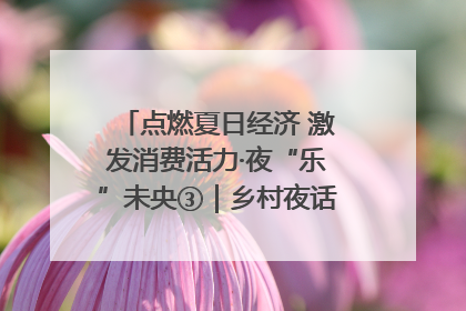 点燃夏日经济 激发消费活力·夜“乐”未央③｜乡村夜话探寻“月下生金”的“共富密码”