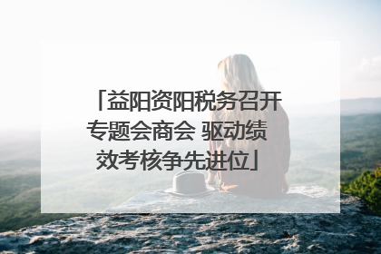益阳资阳税务召开专题会商会 驱动绩效考核争先进位