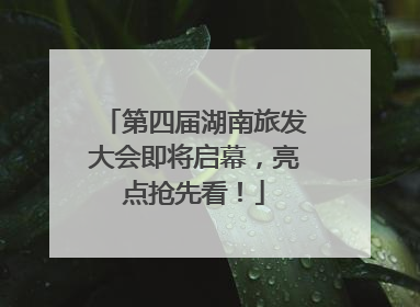 第四届湖南旅发大会即将启幕，亮点抢先看！