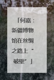 何嘉：新疆博物馆在丝绸之路上“破壁”