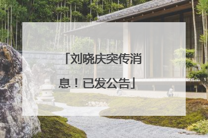 刘晓庆突传消息！已发公告