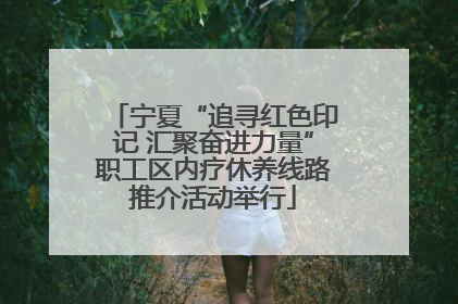 宁夏“追寻红色印记 汇聚奋进力量”职工区内疗休养线路推介活动举行