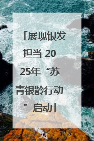 展现银发担当 2025年“苏青银龄行动”启动