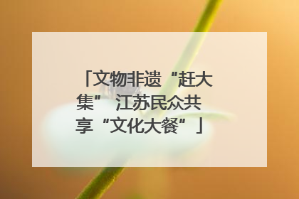 文物非遗“赶大集” 江苏民众共享“文化大餐”