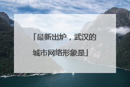 最新出炉，武汉的城市网络形象是