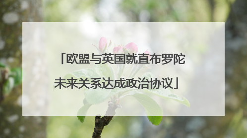 欧盟与英国就直布罗陀未来关系达成政治协议