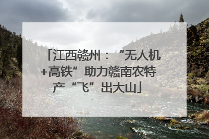 江西赣州：“无人机+高铁”助力赣南农特产“飞”出大山
