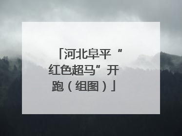 河北阜平“红色超马”开跑（组图）