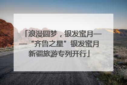 浪漫圆梦，银发蜜月——“齐鲁之星”银发蜜月新疆旅游专列开行