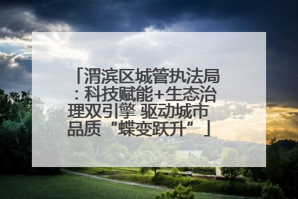 渭滨区城管执法局：科技赋能+生态治理双引擎 驱动城市品质“蝶变跃升”