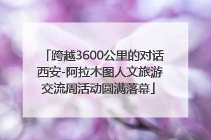 跨越3600公里的对话 西安-阿拉木图人文旅游交流周活动圆满落幕