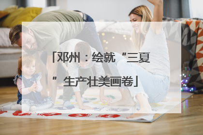 邓州：绘就“三夏”生产壮美画卷