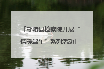 鄢陵县检察院开展“情暖端午”系列活动