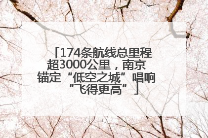 174条航线总里程超3000公里，南京锚定“低空之城”唱响“飞得更高”