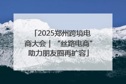 2025郑州跨境电商大会｜“丝路电商”助力朋友圈再扩容