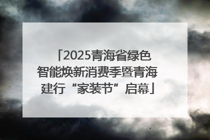 2025青海省绿色智能焕新消费季暨青海建行“家装节”启幕