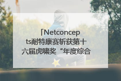Netconcepts耐特康赛斩获第十六届虎啸奖“年度综合服务商”大奖