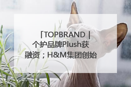 TOPBRAND｜个护品牌Plush获融资；H&M集团创始家族收购股权；滴滴重返巴西外卖市场；香奈儿推出循环材料中心